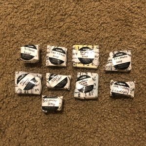 Lush Soap samples